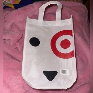 Target bullseye reusable tote bag  new